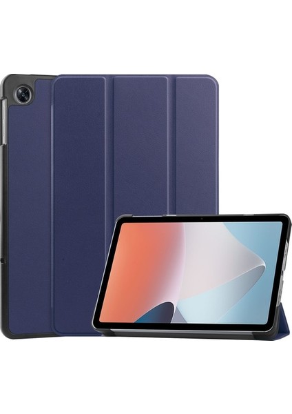 Oppo Pad Air Flip Folio Ultra Ince Pu-Deri Sert Kapak Tablet Kılıfı (Yurt Dışından)
