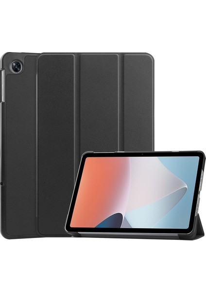 Oppo Pad Air Flip Folio Ultra Ince Pu-Deri Sert Kapak Tablet Kılıfı (Yurt Dışından)