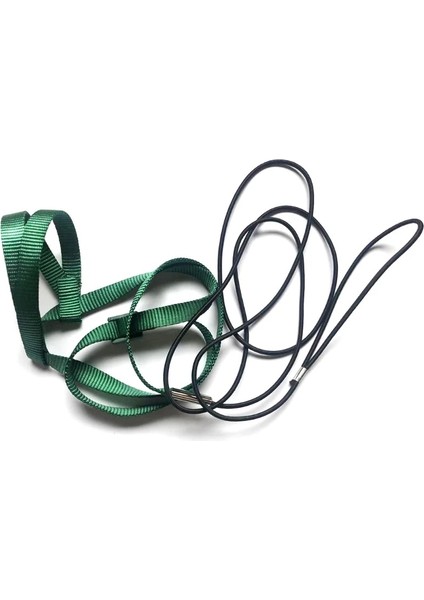 Yeşil Stil M Beden Pet Kuş Koşum ve Tasma Ayarlanabilir Papağan Koşum Tasma Isırma Önleyici Eğitim Halatı Kuş Açık Uçan Çekiş Kayışları Bant (Yurt Dışından)