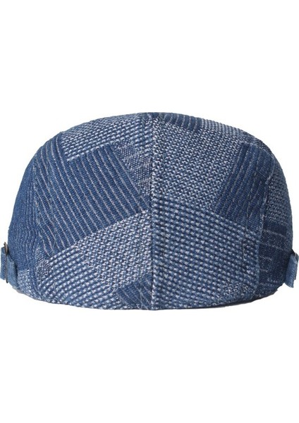 Denim Ördek Şapkası Erkek Retro Bere (Yurt Dışından) fiyatları