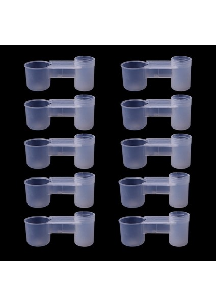 Tavuk Güvercin Ev Bahçe Için Plastik Pet Kuş Tiryakisi Besleyici Su Şişesi Kupası (Yurt Dışından)