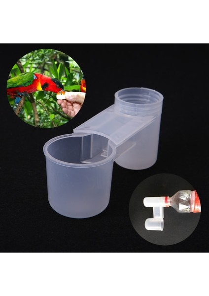 Tavuk Güvercin Ev Bahçe Için Plastik Pet Kuş Tiryakisi Besleyici Su Şişesi Kupası (Yurt Dışından) modelleri
