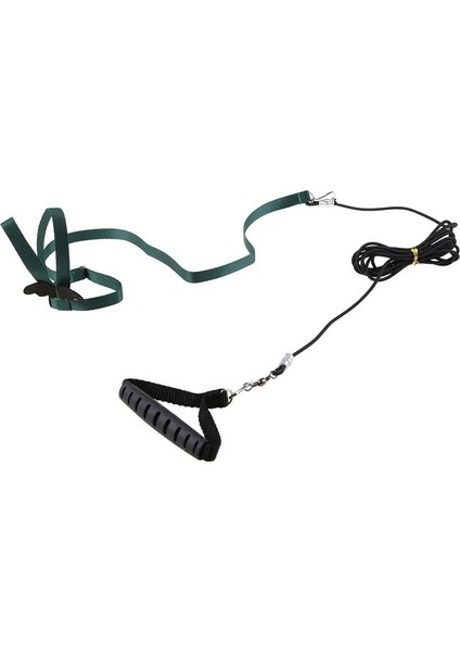 Koyu Yeşil Stil Xl Beden Anti-Bite Uçan Eğitim Halat Papağan Kuş Pet Tasma Kitleri Muhabbet Kuşu Cennet Papağanı Papağanı Küçük Kuşlar Için Ultralight Koşum Tasma (Yurt Dışından)