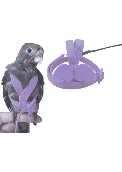 Pembe Tip 5 Stili 4 Renk Kuş Uçan Eğitim Halatı Anti-Bite Papağan Pet Tasma Kitleri Ultralight Koşum Tasma Yumuşak Taşınabilir Pet Oyuncaklar (Yurt Dışından) fiyatları