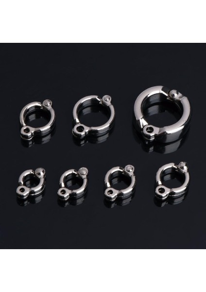Gümüş Tarzı 14,5 mm Kuş Papağan Güvercin Bacak Halkası Kuş Uçan Halat Ayak Halkaları Açık Hava Aktivitesi Aksesuarları Kuşlar Eğitim Tedarik C42 (Yurt Dışından) modelleri
