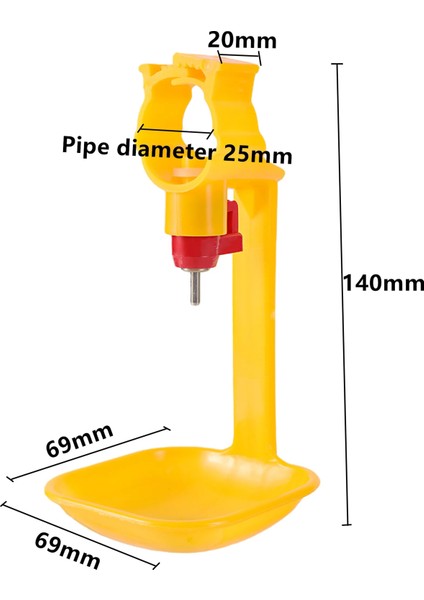 Ken Su Içme Bardakları Automatken Su Nipel Suluk Bardaklar Bıldırcın Için Kümes Hayvanları Için Nipel Suluklar (Yurt Dışından) fiyatları