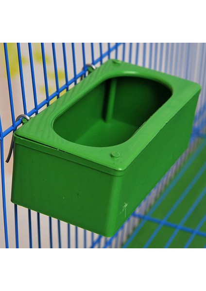 Yeşil Stil M Beden Tookie Kuş Besleyici Bown, Plastik Asılı Gıda Suyu Köpek Kedi Kuş Tavşan Tavuklar Gibi Küçük Hayvanlar Için Besleme Çanak Kase (11CM) (Yurt Dışından) fiyatları