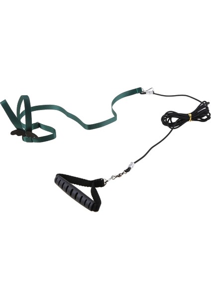 Koyu Yeşil Stil L Beden Papağan Uçan Eğitim Halatı Anti-Bite Kuş Ayarlanabilir Tasma Kitleri Şakayık Papağan Mynah Için Sevimli Kanatlı Eğitim Malzemeleri (Yurt Dışından)