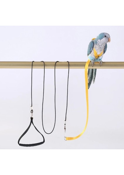 Koyu Yeşil Stil L Beden Papağan Uçan Eğitim Halatı Anti-Bite Kuş Ayarlanabilir Tasma Kitleri Şakayık Papağan Mynah Için Sevimli Kanatlı Eğitim Malzemeleri (Yurt Dışından) fırsatları