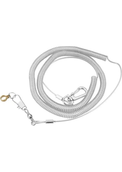 No.3 Tarzı 6 M Papağan Kuş Tasma Uçan Eğitim Halat Sapanlar Papağan Papağanları Starling Muhabbet Kuşu Eğitim Halatı Kuş Malzemeleri (Yurt Dışından)