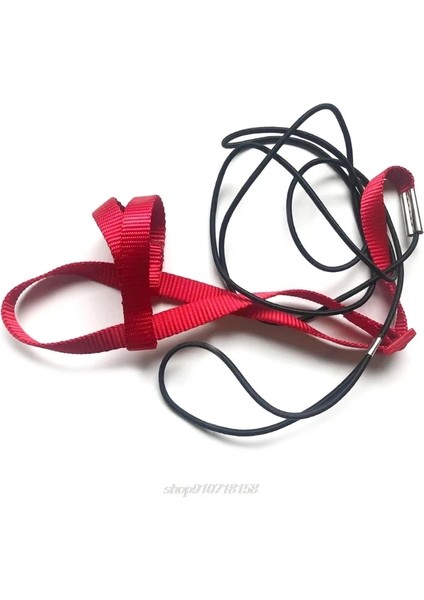 Kızıl Tarzı Xl Beden Papağan Kuş Koşum Tasma Açık Uçan Çekiş Kayışları Bant Ayarlanabilir Anti-Bite Eğitim Halatı Bir Dropship (Yurt Dışından)