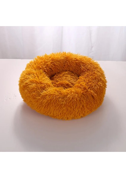 Sarı Stil 30CM Süper Yumuşak Köpek Yatağı Peluş Kedi Mat Köpek Yatakları Büyük Köpekler Için Yatak Labradors Evi Yuvarlak Yastık Pet Ürün Aksesuarları (Yurt Dışından)