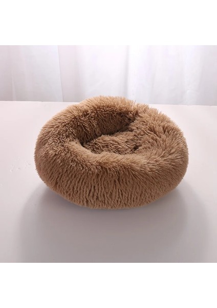 Haki1 Stili 40CM Süper Yumuşak Köpek Yatağı Peluş Kedi Mat Köpek Yatakları Büyük Köpekler Için Yatak Labradors Evi Yuvarlak Yastık Pet Ürün Aksesuarları (Yurt Dışından)