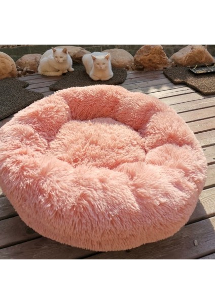 Koyu Gri Tarzı XS-40CM Köpek Yatağı Yumuşak Kabarık Kedi Yatakları Uzun Peluş Dounts Yatakları Sakinleştirici Yatak Hondenmand Pet Kulübesi Küçük Büyük Köpek Kedileri Için Ev Minderi (Yurt Dışından) modelleri