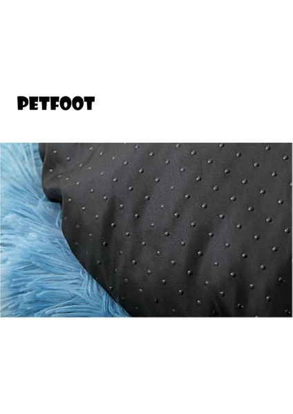 Lacivert Tarzı 55X45X20CM Pet Yataklar Uzun Peluş Köpek Yatağı Kare Düz Renk Yavru Yataklar Küçük Orta Büyük Evcil Hayvanlar Için Mat Kış Sıcak Yatak Kedi Yastıkları (Yurt Dışından) fırsatları