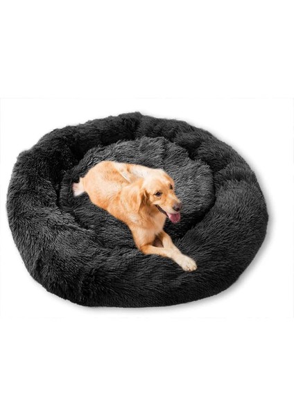 Elma Yeşili Tarzı S 50CM Köpek Için Pet Yatak Ekstra Büyük Köpek Yuvarlak Yatak Büyük Köpekler Için Nefes Alabilir Katı Köpek Evleri Kedi Yatakları Peluş Donut Uyku Tulumu Kaymaz (Yurt Dışından)