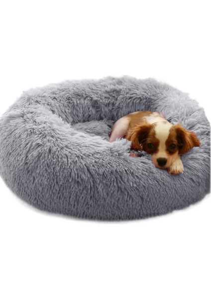 Bej Kahverengi Tarzı 60CM Köpek Için Pet Yatak Ekstra Büyük Köpek Yuvarlak Yatak Büyük Köpekler Için Nefes Alabilir Katı Köpek Evleri Kedi Yatakları Peluş Donut Uyku Tulumu Kaymaz (Yurt Dışından) modelleri