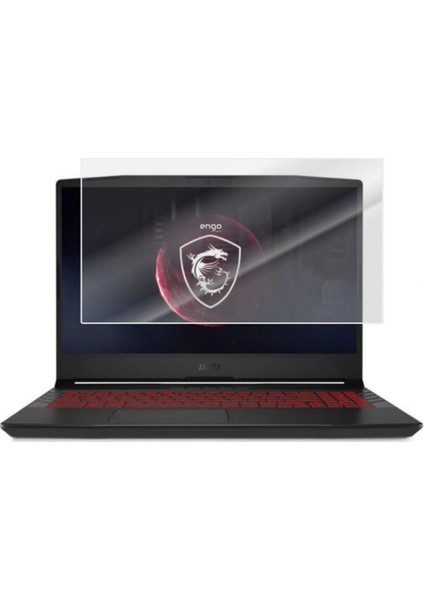 Msı Pulse GL66 15.6 Inç Mat Ekran Koruyucu Şeffaf 16:9