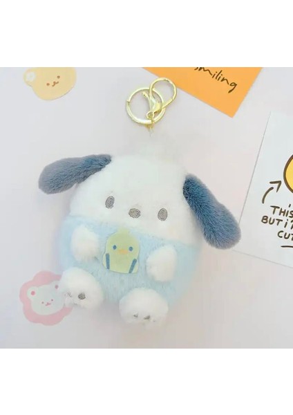 Sanrio Dog Pochacco Bozuk Para Cüzdanı Peluş Anahtarlık