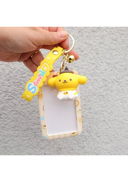 Sanrio Pompom Purin Yeni Model Kartlık Anahtarlık