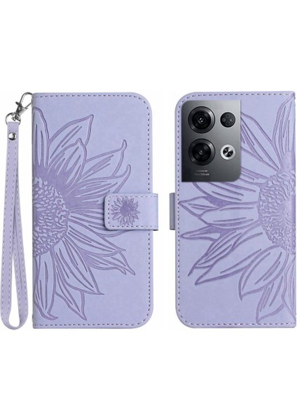 Kart Yuvaları Tutucu Kısa Kayış Flip Cüzdan Pu ile Oppo Oppo 8 Pro Için Telefon Kılıfı (Yurt Dışından)