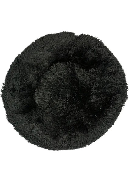 Gül Tarzı 40CM Sakinleştirici Köpek Yatağı Kanepe Yuvarlak Peluş Mat Köpekler Için Büyük Büyük Labradors Kedi Evi Donut Yatak Köpek Için Dcpet Evcil Hayvan Ürünleri (Yurt Dışından) fırsatları