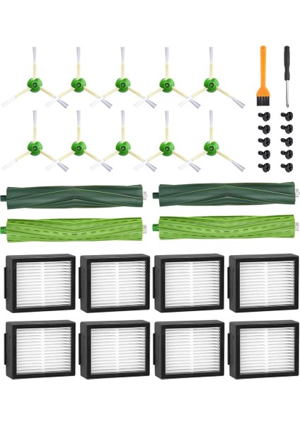 ve I Serisi Için Fırçalar E5 E6 I7 I7+ I3 I3+ I4 I4+ I6+ J7 J7+ Robot Süpürge Aksesuarları (Yurt Dışından)