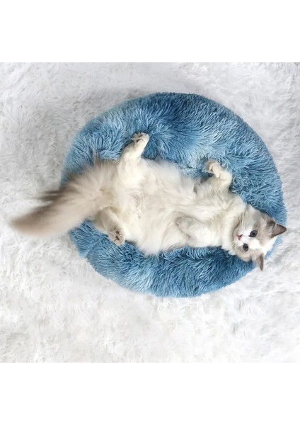 Açık Gri Stil 60CM Uzun Peluş Köpek Yatağı Ev Köpek Mat Kış Sıcak Uyku Kediler Yuva Yumuşak Uzun Peluş Köpek Sepeti Pet Yastık Taşınabilir Pet Yatak (Yurt Dışından) fırsatları