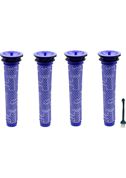 V6 V7 V8 Elektrikli Süpürge Aksesuarları Için Uyumlu Yedek Hepa Filtre Parçayı Değiştirin 965661-01 (Yurt Dışından)