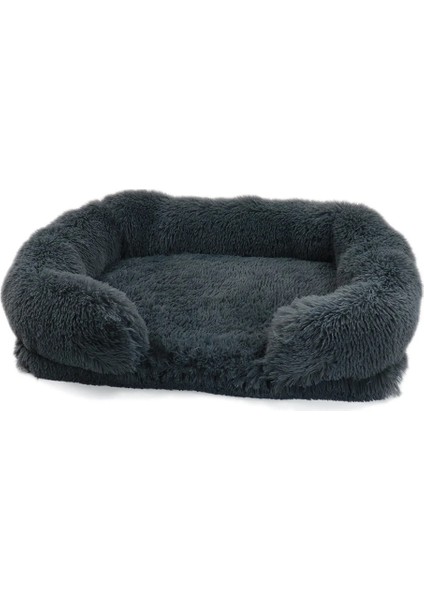 S3-Pet Kanepe 2 Stilleri S Beden Yıkanabilir Dört Mevsim Köpek Kedi Kanepe Yatak Taşınabilir Pet Kulübesi Polar Peluş Köpek Kedi Yatak Kedi Yaka Tam Boy Pet Uyku Koruyucu (Yurt Dışından)