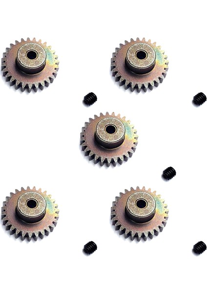 5x 27 T Çelik Motor Dişli Yükseltme Parçaları 144001 124019 124018 A959-B A959B A969B Rc Araba Yedek Aksesuarları (Yurt Dışından)