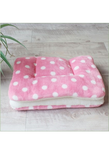 Pembe Daire Stili Xxl Kedi Yuvası Mat Köpek Yatağı Kalınlaşmış Polar Ped Battaniye Yatak Mat Rahat Evcil Köpek Mat Kedi Sıcak Peluş Mat Köpek Kedi Mat Evcil Hayvan Malzemeleri (Yurt Dışından)