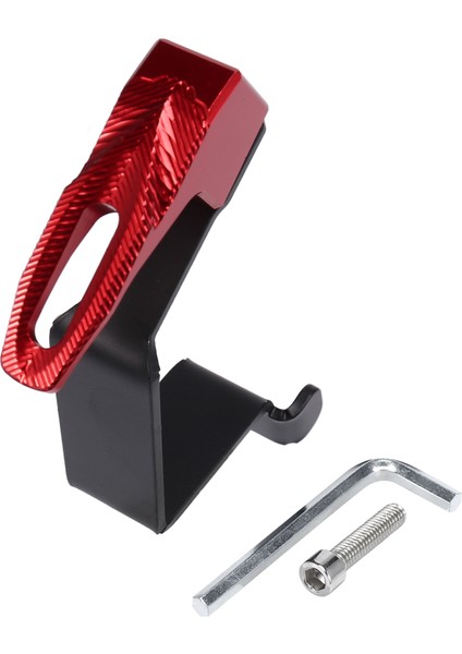 Motosiklet Kanca Bagaj Tutucu Çanta Askısı Taşıma Pençe Kargo Kask Kroşesi ZT310-M ZT310M -310-M (Kırmızı) (Yurt Dışından)