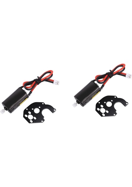 2x 050 Pro Yüksek Fırçalı Motor 50 T 1/24 Paletli Eksenel SCX24 AXI90081 AXI00002 Yükseltme Parçaları (Yurt Dışından)