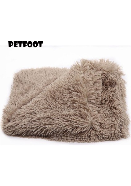 Bej Tarzı 56X36CM Kabarık Mat Uzun Peluş Pet Battaniye Kedi Uyku Paspasları Köpek Kış Sıcak Ince Kulübesi Yastık Yumuşak Büyük Köpekler Için Kapakları Yatak (Yurt Dışından) indirimleri