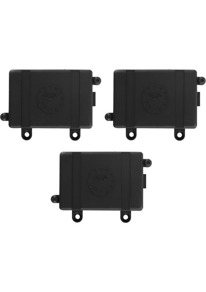 3x Alıcı Kutusu Rc Araba Radyo Kutusu Dekorasyon Aracı Plastik 1/10 Rc Kaya Paletli Araba Eksenel SCX10 D90 D110 D130 (Yurt Dışından)