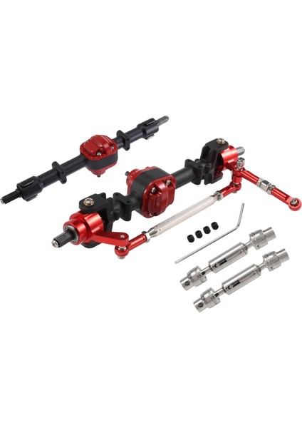 Metal Ön ve Arka Köprü Aks Tahrik Mili ile Mn D90 D91 D96 D99S Mn-90 MN99S 1/12 Rc Araba Yükseltme Parçaları, 1 (Yurt Dışından)