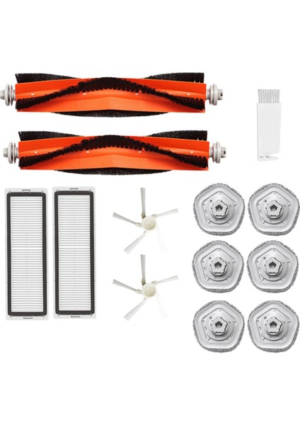 Ana Yan Fırça Hepa Filtre Mops Bot W10 W10PRO Elektrikli Süpürge Aksesuarları Yedek Yedek Parçalar (Yurt Dışından)