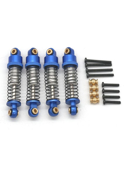 Metal Amortisörler Yağ Damperleri Fms FCX24 1/24 Rc Paletli Araba Yükseltme Parçaları Aksesuarları, Mavi (Yurt Dışından)
