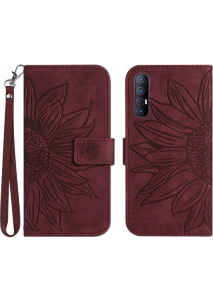 Oppo Bulmak Için X2 Neo Kısa Kayış Kart Yuvaları Tutucu Lüks Pu Telefon Kılıfı (Yurt Dışından)