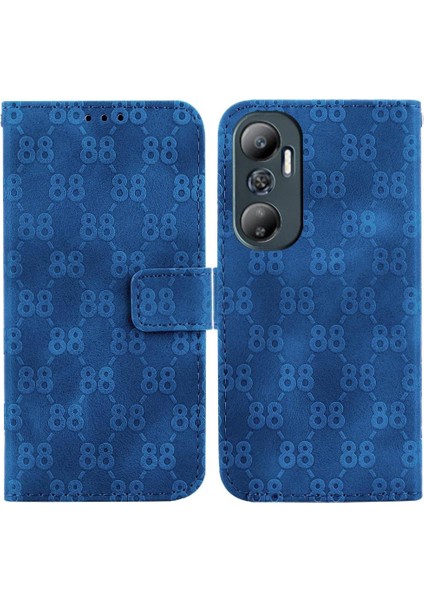 Infinix Sıcak 20 Pu Deri Kart Tutucu Kickstand Çift 8 Için Telefon Kılıfı (Yurt Dışından)