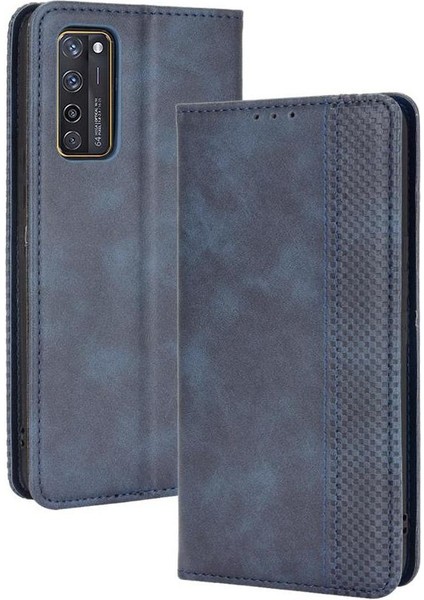 Zte Akson 20 5g/4g Manyetik Kapatma Pu Deri Cüzdan Telefon Kılıfı (Yurt Dışından)