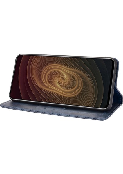Zte Akson 20 5g/4g Manyetik Kapatma Pu Deri Cüzdan Telefon Kılıfı (Yurt Dışından)