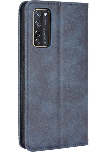 Zte Akson 20 5g/4g Manyetik Kapatma Pu Deri Cüzdan Telefon Kılıfı (Yurt Dışından)