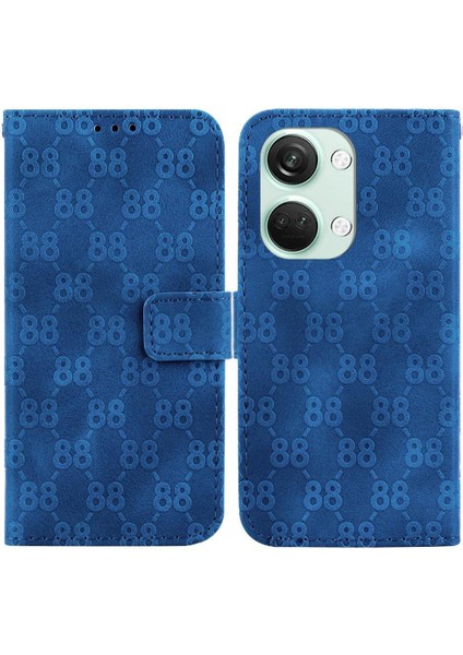 Oneplus Nord 3 Kart Tutucu Için Pu Deri Cüzdan Çift 8 Telefon Kılıfı (Yurt Dışından)