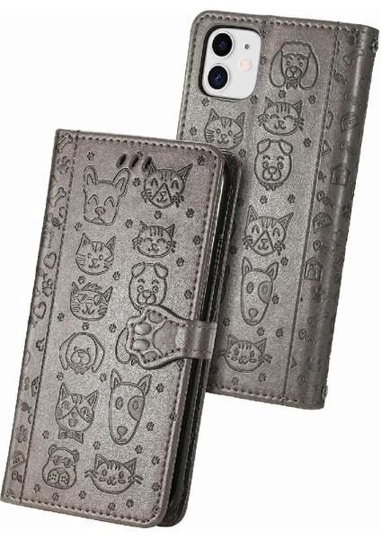 Iphone 11 Için Kılıf Kısa Kayış Deri Kılıf Kapak Çevirin Darbeye Karikatür (Yurt Dışından) modelleri