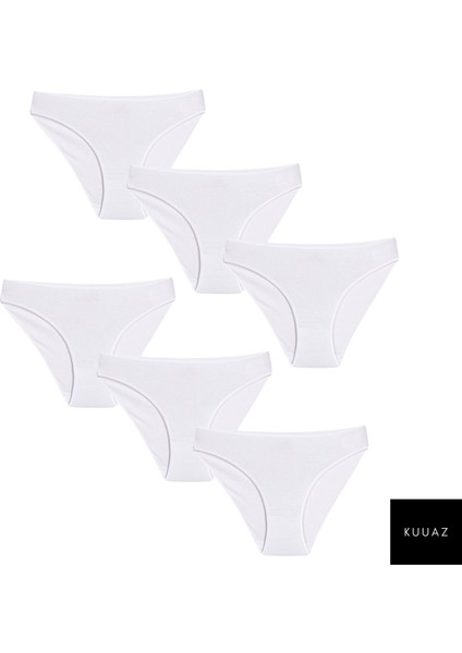 Bikini Külot Beyaz 6'lı