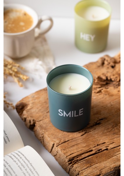 FH finehome Faen Smile Bergamot Kokulu Mum Yeşil 120GR