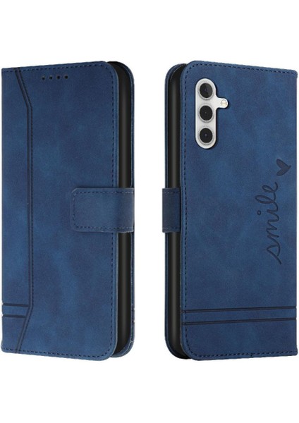 Telefon Kılıfı Için Samsung Galaxy A14 4g/5g Flip Folio Cüzdan Kart Yuvaları Kapak (Yurt Dışından)