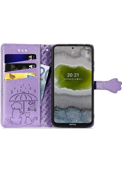 Nokia X10 Için Kılıf Kapak Çevirin Kılıf Darbeye Kısa Kayış Karikatür (Yurt Dışından) indirimleri
